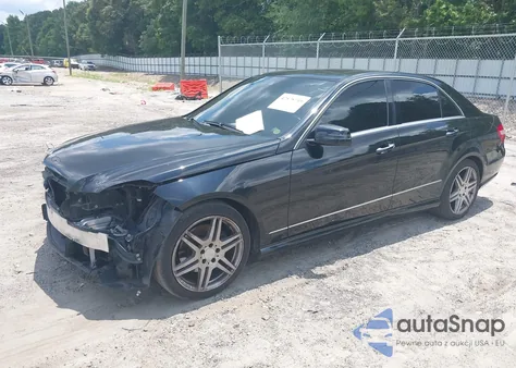 2010 Mercedes-Benz E 350 z USA, uszkodzony, nr VIN WDDHF5GB4AA078501